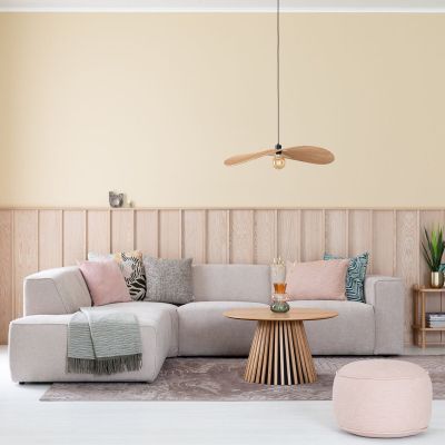 Veke Hali avokulmasohva oikea Storm 06 beige- ASIAKASPALAUTUS | Alk. 2 390,00 €