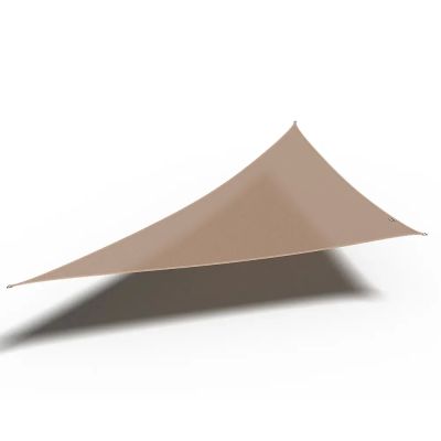 Platinum Sun & Shade, Coolfit aurinkosuoja, kolmion muotoinen, 90°, 400 x 570 cm, beige | Alk. 151,00 €