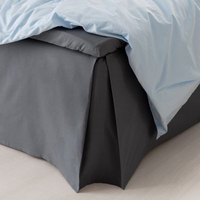 Veke Lempi helmalakana 180x200 cm 45 cm korkea tummanharmaa | Alk. 49,90 €