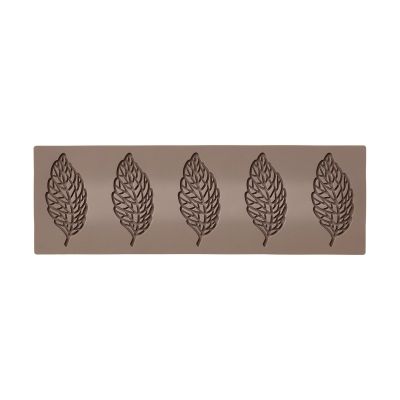 Blomsterbergs Blomsterbergs tuile silikonimuotti lehti Latte