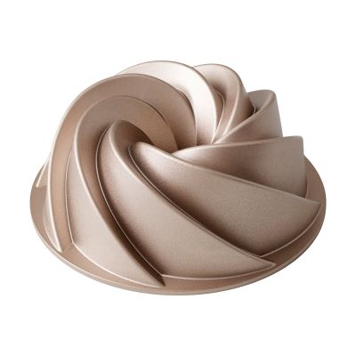 Blomsterbergs Blomsterbergs kakkuvuoka swirl 24x9 cm Rose gold