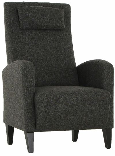 Veke Henrik nojatuoli musta Surprise BVDT wenge jalat, asiakaspalautus | Alk. 379,00 €