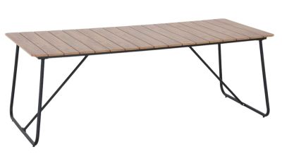 Mooda Silmu ruokapöytä 210x90 cm ruskea