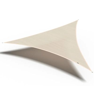 Platinum Sun & Shade, Coolfit aurinkoseili, kolmiomainen, 360 x 360 cm, luonnonvalkoinen