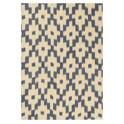 Ferm Living, Ikat Teepyyhe - Ink Blue/Off-white | Alk. 24,00 €