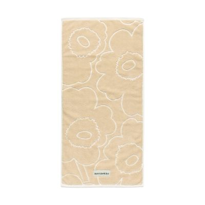 Marimekko Piirto Unikko pyyhe 50x100 cm Beige