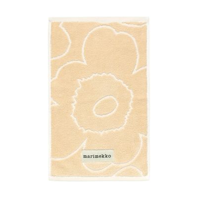 Marimekko Piirto Unikko vieraspyyhe 30x50 cm Beige | Alk. 18,00 €