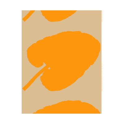 Marimekko Valkea Yö kangas Yelllow | Alk. 42,90 €