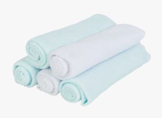 Little Roomies Mio 5pk froteepyyhe vaaleansininen