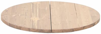 Veke Lana pöydän kansi pyöreä Ø115 cm antiikkipetsattu, asiakaspalautus