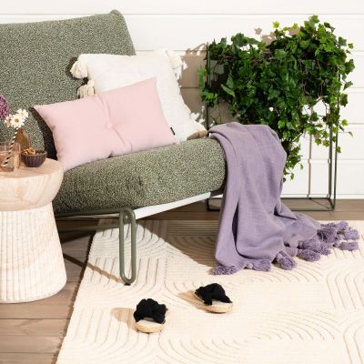 Veke Tuisku torkkupeitto 125x150 cm laventeli