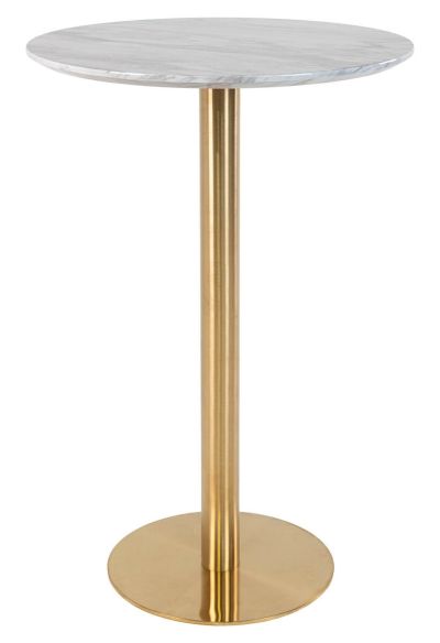 House Nordic Bolzano baaripöytä 70 cm marmori/messinki | Alk. 382,00 €