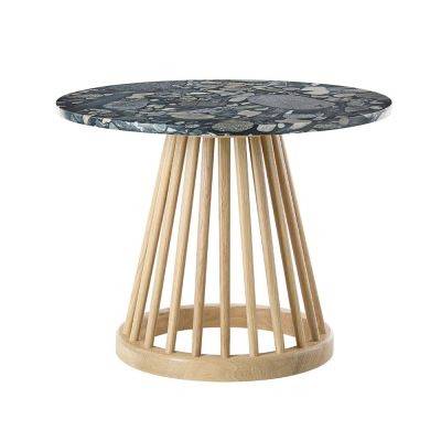 Tom Dixon, Fan-pöytä luonnonkivikansi 60 cm pebble | Alk. 1 745,00 €