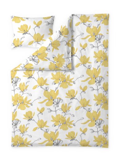 Finlayson Magnolia satiinipussilakanasetti Vaaleanpunainen / Harmaa | Alk. 53,97 €