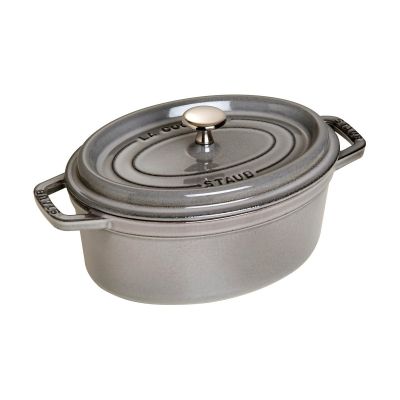 STAUB Staub La Cocotte ovaali pata valurauta 2,35 L Grafiitinharmaa | Alk. 175,00 €