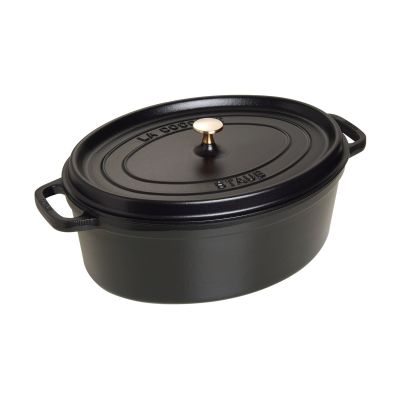 STAUB Staub La Cocotte ovaali pata valurauta 8 L Musta | Alk. 262,00 €