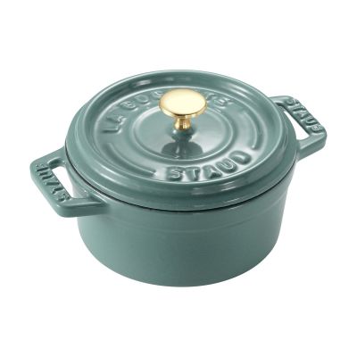 STAUB Staub La Cocotte pyöreä pata valurauta 0,25 L Eukalyptus puu | Alk. 62,00 €