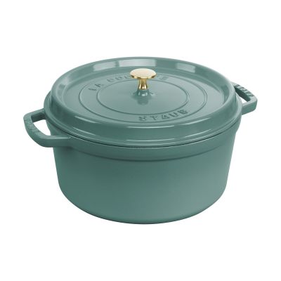 STAUB Staub La Cocotte pyöreä pata valurauta 6,7 L Eukalyptus puu | Alk. 310,00 €