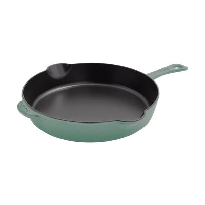 STAUB Staub paistinpannu valurauta kaatonokalla Ø28 cm Eukalyptus puu | Alk. 143,00 €