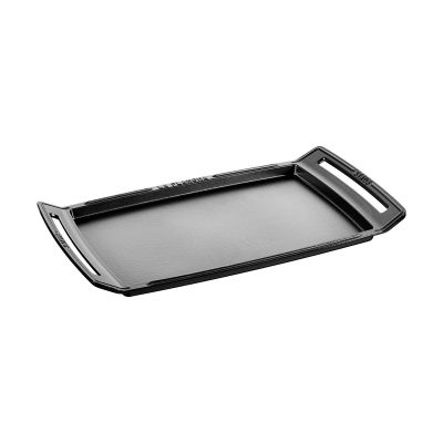 STAUB Staub Teppanyaki paistolevy kahvalla 38x25 cm Musta | Alk. 179,00 €
