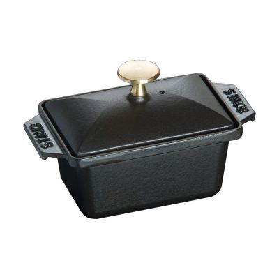 STAUB Staub Terrine uunivuoka valurauta musta 15x11 cm | Alk. 85,00 €