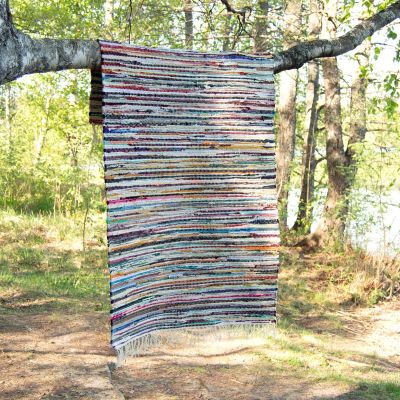 Mattokymppi Ilona räsymatto 60x90 cm monivärinen | Alk. 9,90 €