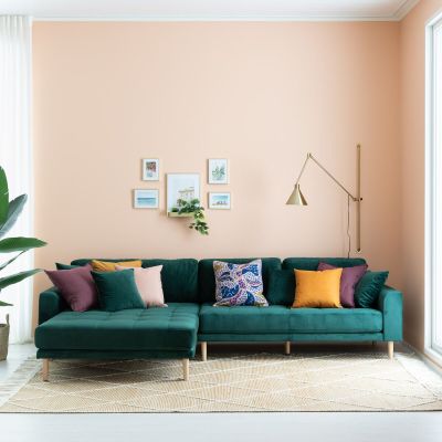 House Nordic Lido divaanisohva vasen, tummanvihreä asiakaspalautus