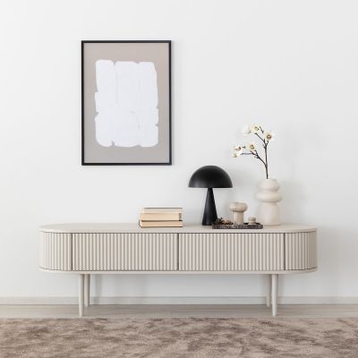 Veke Taimi tv-taso 153x41x47 cm greige, asiakaspalautus