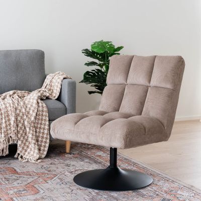 Veke Otso nojatuoli beige wind 70, musta jalka, asiakaspalautus | Alk. 299,00 €