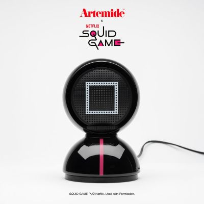 Artemide Eclisse x Squid Game pöytävalaisin Special Edition Guard black | Alk. 266,00 €
