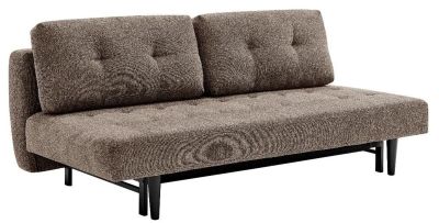 Eureka Wilton 3-istuttava vuodesohva ruskea