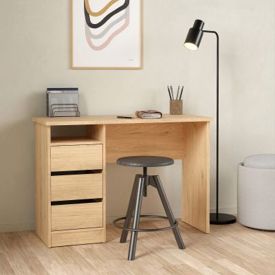 Tvilum Funktion työpöytä 3-laatikolla tammi | Alk. 119,00 €