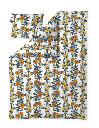 Finlayson Kaksin pussilakanasetti Malva / Keltainen