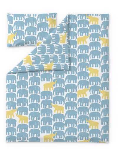 Finlayson FI Finlayson Elefantti vapaa pussilakanasetti Beige / Tummanharmaa | Alk. 69,95 €