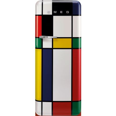 Smeg FAB28RDMC6 Jääkaappi Pakastinlokerolla 153cm Oikeanpuoleinen Monivärinen | Alk. 2 039,00 €