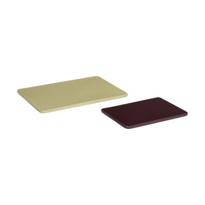 Hübsch Amare alusta setti 2 osaa suuri Vihreä-maroon | Alk. 35,00 €