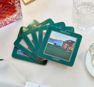 Newport Clubhouse lasinaluset vihreä 6 kpl