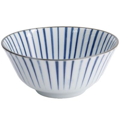 Tokyo Design Studio Natsu Tokusa Tayo kulho 500 ml, sininen/valkoinen | Alk. 19,00 €