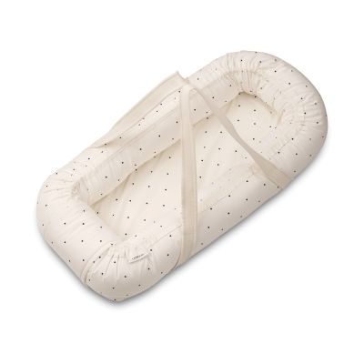 Liewood Gro printed babynest Classic dot creme de la creme
