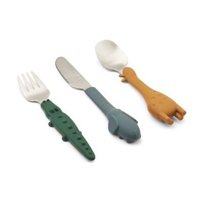 Liewood Tove all together bestickset 3 osaa Golden caramel mix