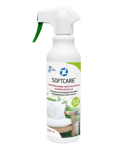 Softcare Vesipohjainen Tekstiilisuoja ulkokalusteille 500 ml