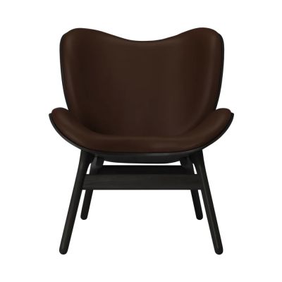 Umage, A Conversation Piece Lepotuoli Black Oak/Hope Leather Brown