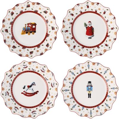Villeroy & Boch Toy's Delight juhlalautanen 4 kpl | Alk. 109,00 €