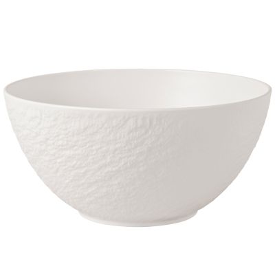 Villeroy & Boch Manufacture salaattiastia 24 cm, valkoinen