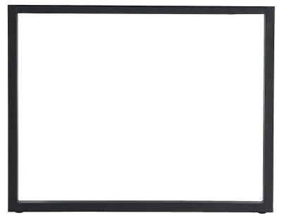 Veke Honka lankkupöydän metallijalat musta(kuvausmalli)