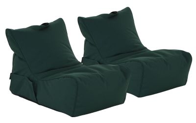 Veke Jade Outdoor säkkituolit 2 kpl setti tummanvihreä | Alk. 329,00 €