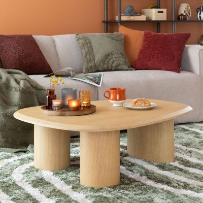 House Nordic Tirano sohvapöytä 78x96x32 cm saarni, kuvausmalli