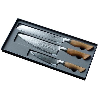 Ryda Knives ST650 Luksusveitsisetti, jossa on 3 veistä | Alk. 799,00 €
