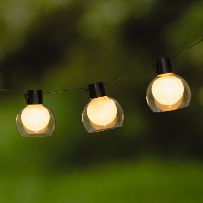 Ei brändiä Tarmo Domel aurinkokenno/ladattava valoketju musta/valkoinen | Alk. 14,95 €
