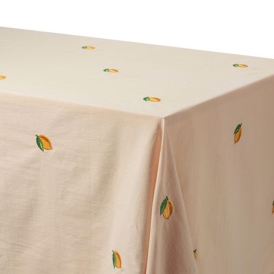 Midnatt Keskiyön Pöytäliina Soda Lemon Beige 250x145 cm | Alk. 90,00 €